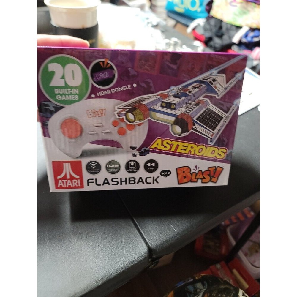 Atari Flashback Blast Vol. 2 Asteroids Classic Retro Video Game Console Plug n P